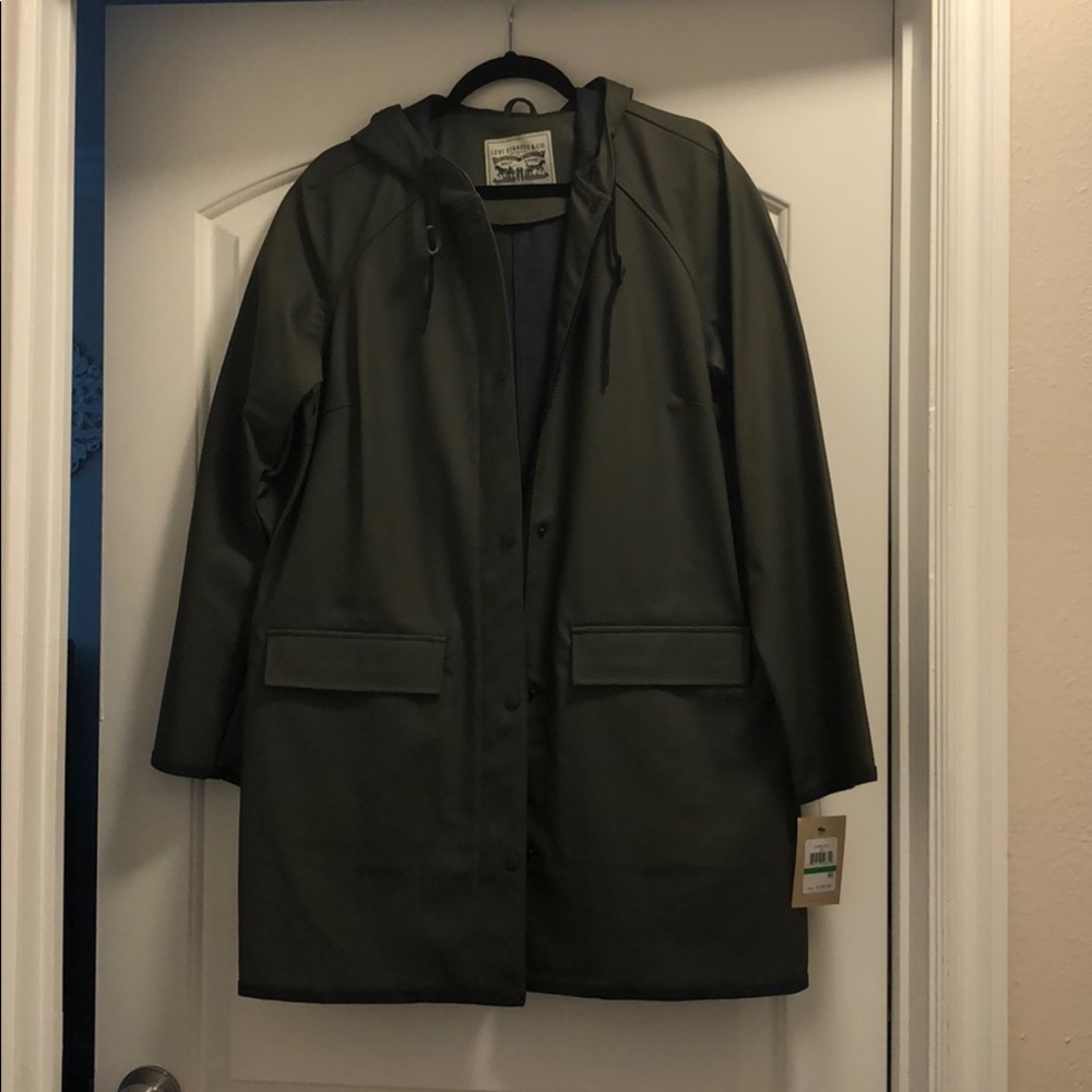 Brand New Levi’s Rain Coat (women’s)